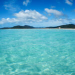 Whitehaven Beach from the water