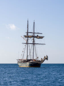 'Solway Lass' double-masted tall ship