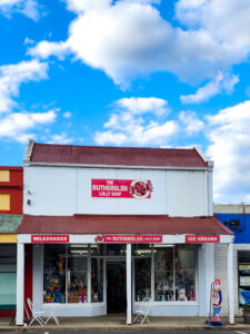 Exterior of a lolly shop